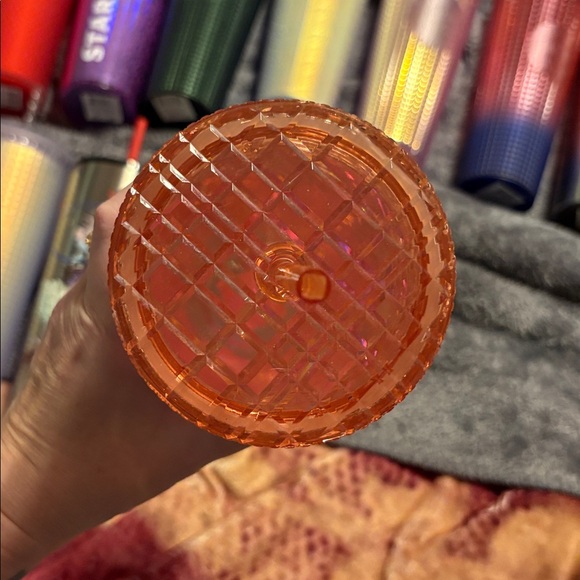 NWT Starbucks Holiday 2021 Rose Gold Jeweled Tumbler - Picture 4 of 5